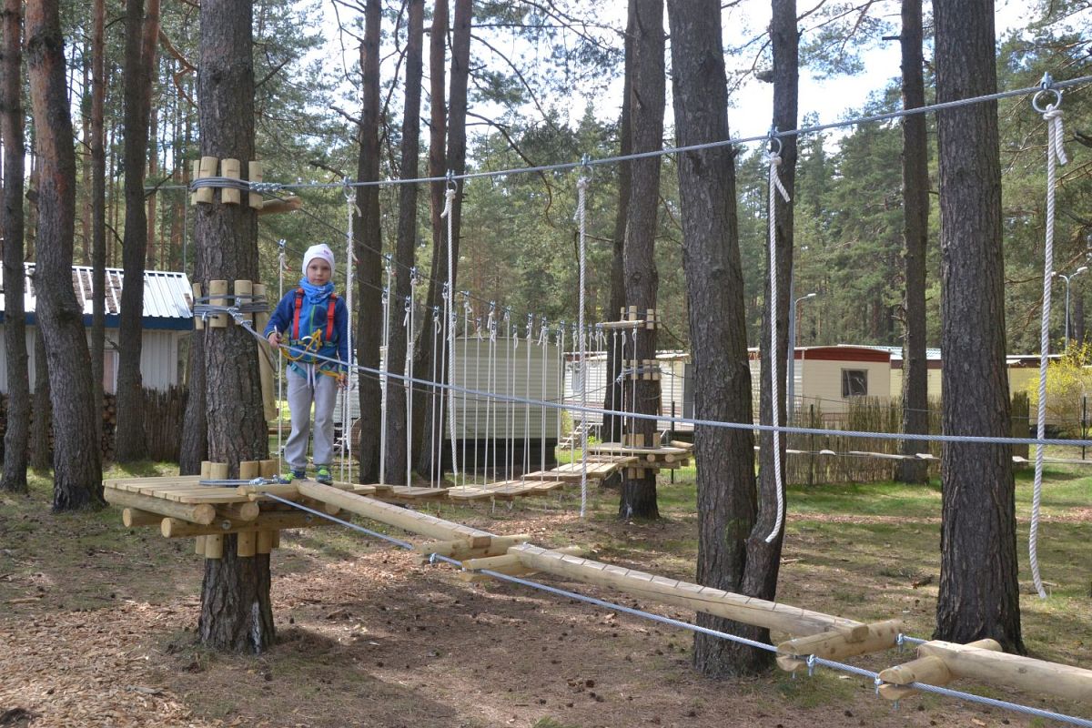 Daugavpilī jauns tūrisma objekts – piedzīvojumu parks “Daugavpils Tarzāns”