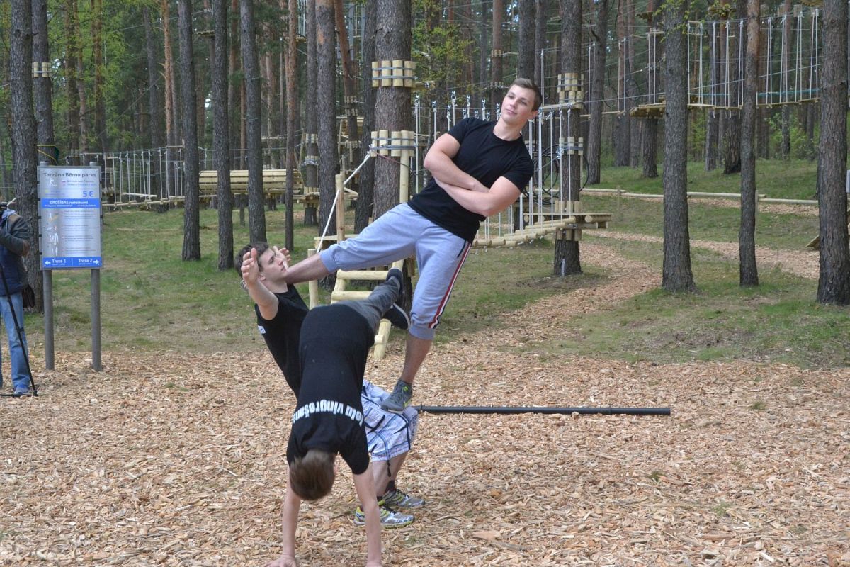 Daugavpilī jauns tūrisma objekts – piedzīvojumu parks “Daugavpils Tarzāns”