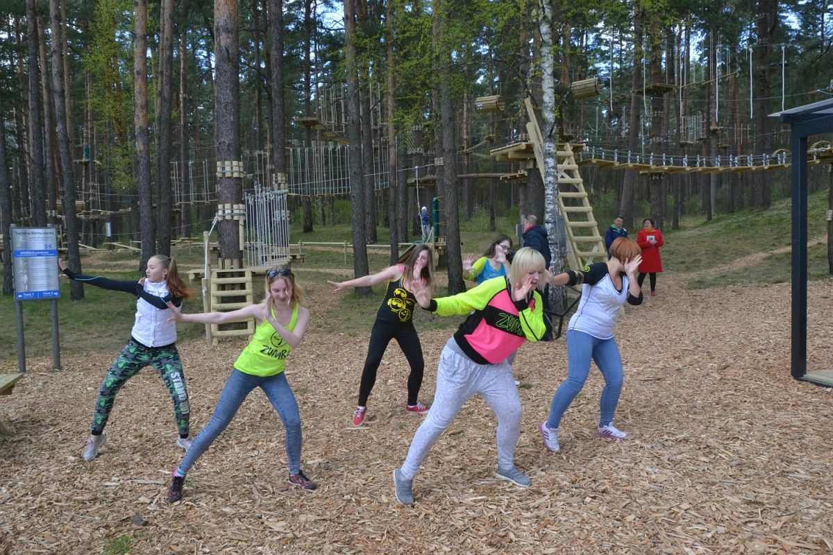 Daugavpilī jauns tūrisma objekts – piedzīvojumu parks “Daugavpils Tarzāns”