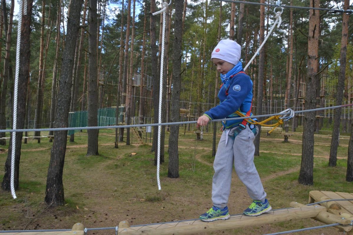 Daugavpilī jauns tūrisma objekts – piedzīvojumu parks “Daugavpils Tarzāns”