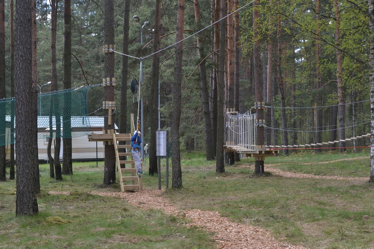 Daugavpilī jauns tūrisma objekts – piedzīvojumu parks “Daugavpils Tarzāns”