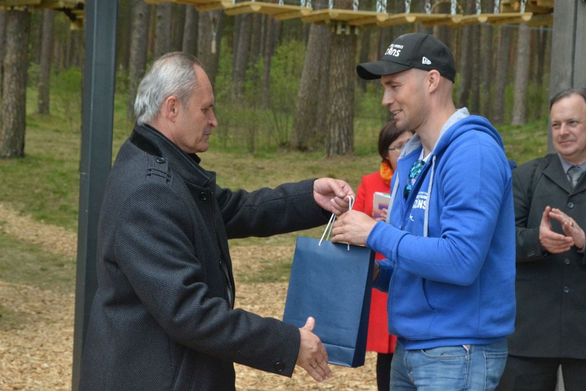 Daugavpilī jauns tūrisma objekts – piedzīvojumu parks “Daugavpils Tarzāns”