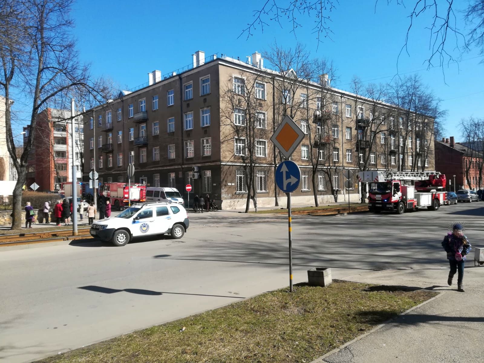 В здании Соцслужбы сработала противопожарная сигнализация