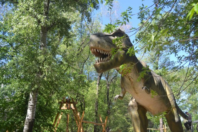 ”Dzīvie Dinozauri” Daugavpilī