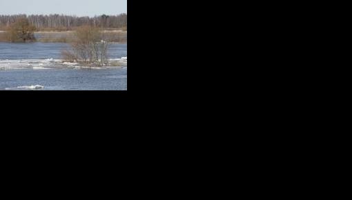 Продолжает расти уровень воды в Гауе и Даугаве