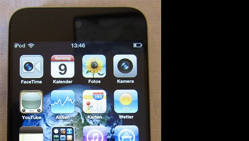 ����� ������ Apple iPod touch: ������� � �������