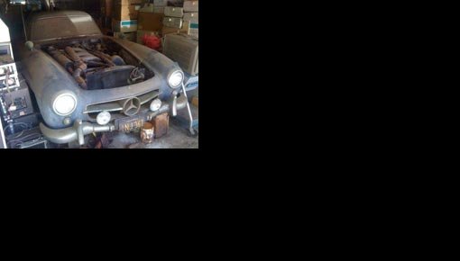 ���������� Mercedes 300SL ������ � ������������ ������ � ���
