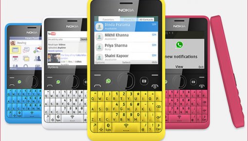 Nokia Asha 210: ����������� ������� � QWERTY-�����������