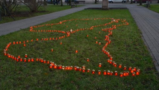 В центре города пройдёт факельное шествие