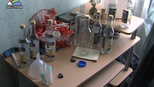 Полиция накрыла очередную "точку" (видео)