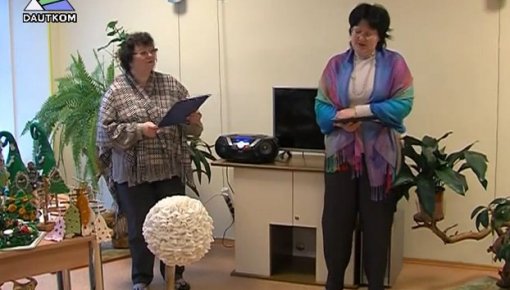 Рождественская ярмарка для людей с ограниченными возможностями (видео)