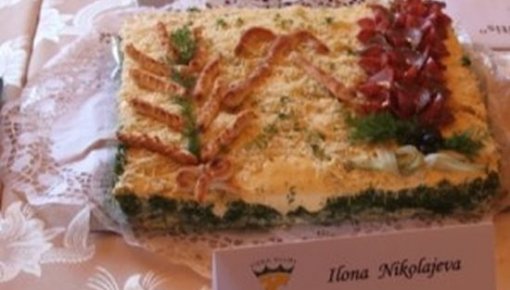 ������� ������������ ������� �Siera un maizes svētku sāļā torte� � ������