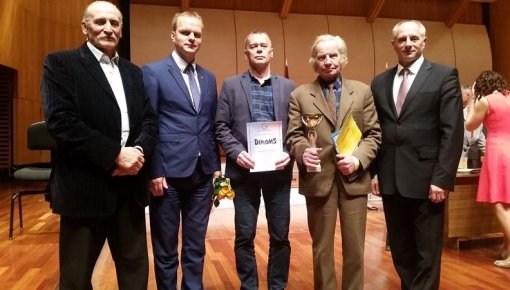 Ветеранов спорта Даугавпилсского края чествовали в столице Латвии