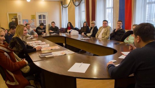 Молодежь уже готовится ко Дню Победы