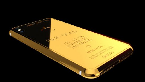 Создан iPhone X из золота