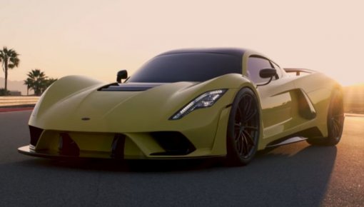 Представлен cуперкар Hennessey Venom F5, достигающий 300 км/ч за 10 секунд (ВИДЕО)