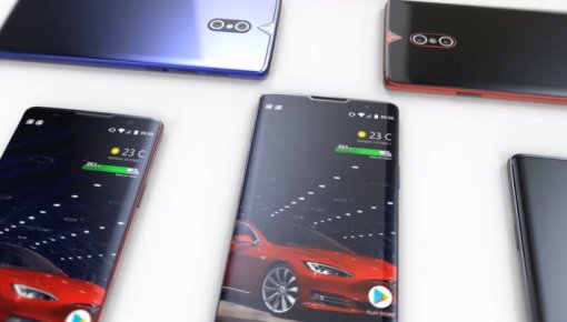 В Сети показали смартфон Tesla (ВИДЕО)