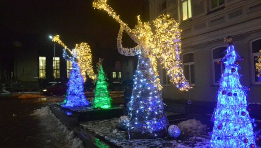 Фотофакт: Даугавпилс в ожидании зимних праздников