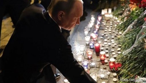 Путин объявил общероссийский день траура