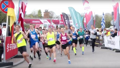 29 апреля в Даугавпилсе бежала вся Латвия (ВИДЕО)