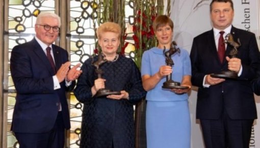 Латвия, Литва и Эстония награждены Вестфальской премией мира