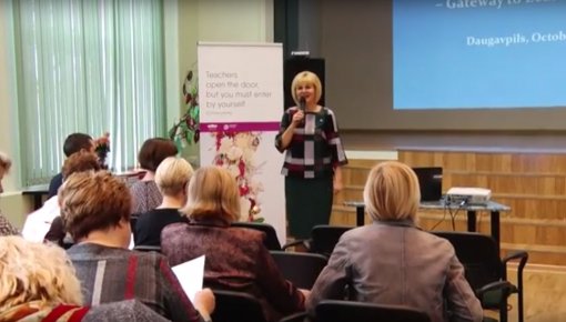 В Даугавпилсе прошла конференция учителей словесности (ВИДЕО)