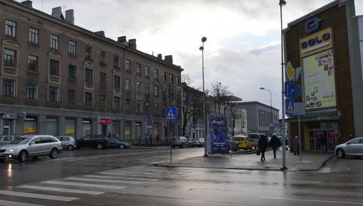 Планируется перестроить участок улицы Ригас вдоль торгового парка SOLO (ВИДЕО)