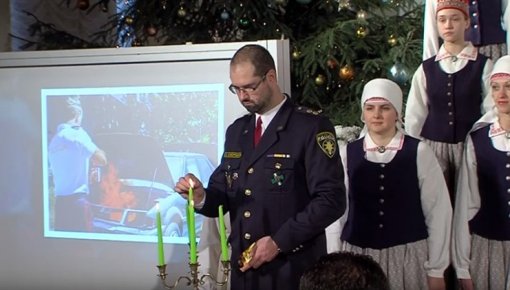 Столетие Латвийской государственной полиции (ВИДЕО)