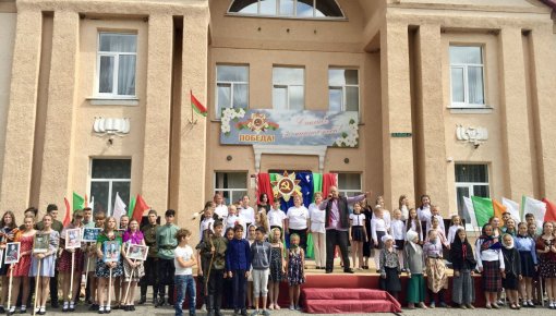 Белорусы «Уздыма» на празднике в Миорах