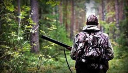 Во время утренней охоты в лесу был застрелен охотник
