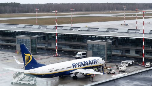 Аэропорт «Рига» известит авиакомпании о приостановке воздушного сообщения с Латвией