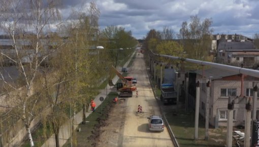 Ремонт городских дорог и улиц – по плану (ВИДЕО)