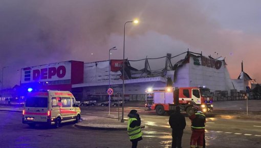 Пожар в Depo: среди ночи эвакуировали около 70 человек