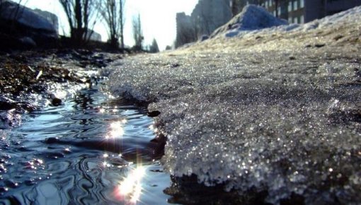 В Латвию пришла оттепель