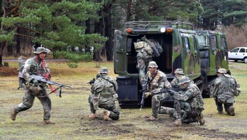 По дорогам Даугавпилса и края пройдет военная техника