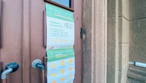 За первый час в Даугавпилсе проголосовало 289 человек