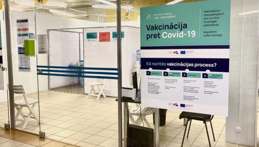 Пункты вакцинации в Даугавпилсе будут работать дольше