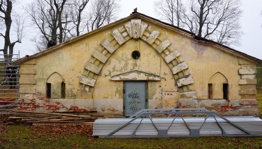 В Даугавпилсской крепости восстанавливают еще один пороховой погреб