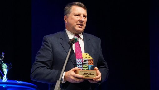 Президент баскетбольного союза Раймондс Вейонис: «В Даугавпилсе баскетбол развивается»