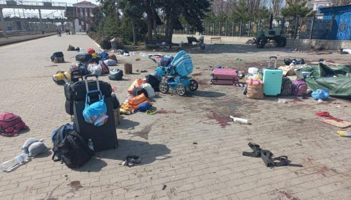 На вокзале в Краматорске убиты десятки людей, в том числе дети
