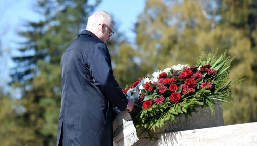 Президент: 8 мая 1945 года принесло освобождение многим народам Европы, но не странам Балтии