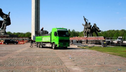 В Риге сегодня пройдет шествие за снос памятника в парке Победы и лишение гражданства "нелояльных"