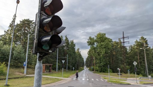 У светофора возникли проблемы с заземлением