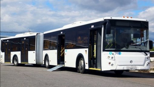 Даугавпилс приобретет новые автобусы-гармошки