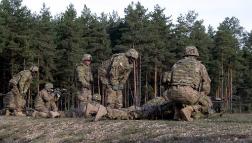 В латвийской армии уже сейчас не хватает солдат