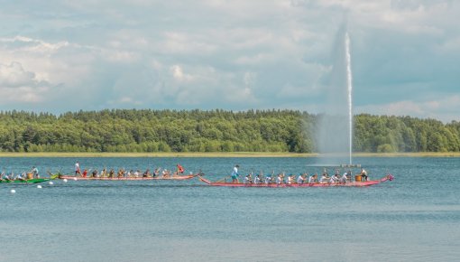 На озере Большие Стропы прошел 5-й Международный фестиваль Dragon boat