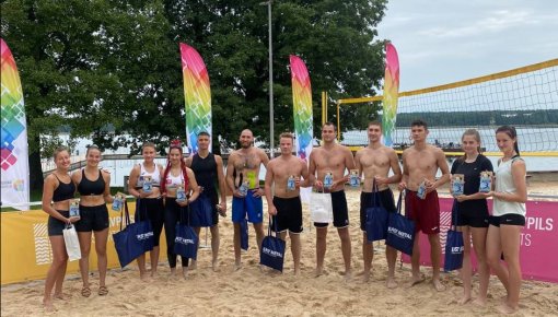 Определились победители Открытого Чемпионата города по пляжному волейболу