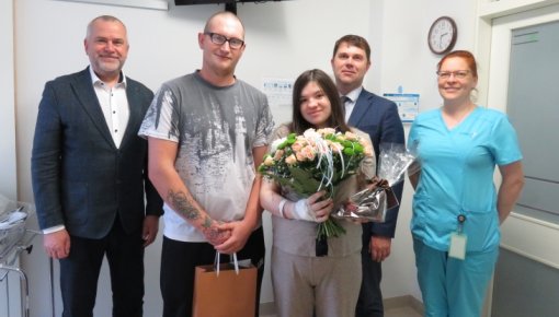 Все мальчики! В Видземской больнице родилась первая в этом году тройня