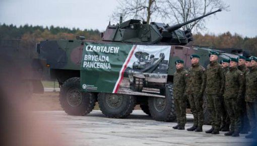 Польша на границе с Беларусью разместила новый танковый батальон