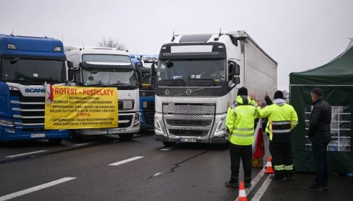 Акция протеста польских феремеров осложнила жизнь балтийским перевозчикам